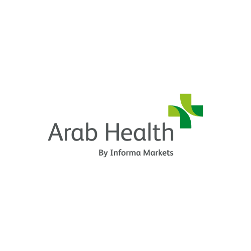 arab health exhibition logo dubai