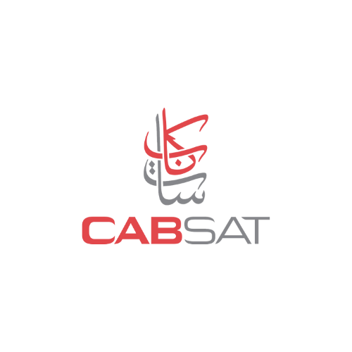 cabsat media satellite logo dubai